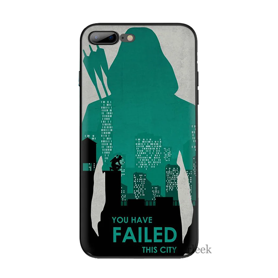 Чехол для телефона американская ТВ серия Green Arrow чехол iPhone 6 6S 5 5S SE XR X XS MAX 8 7