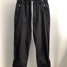 Owen Seak мужские брюки хлопок Готическая мужская одежда спортивные брюки летние легкие Женские однотонные свободные брюки размер XL