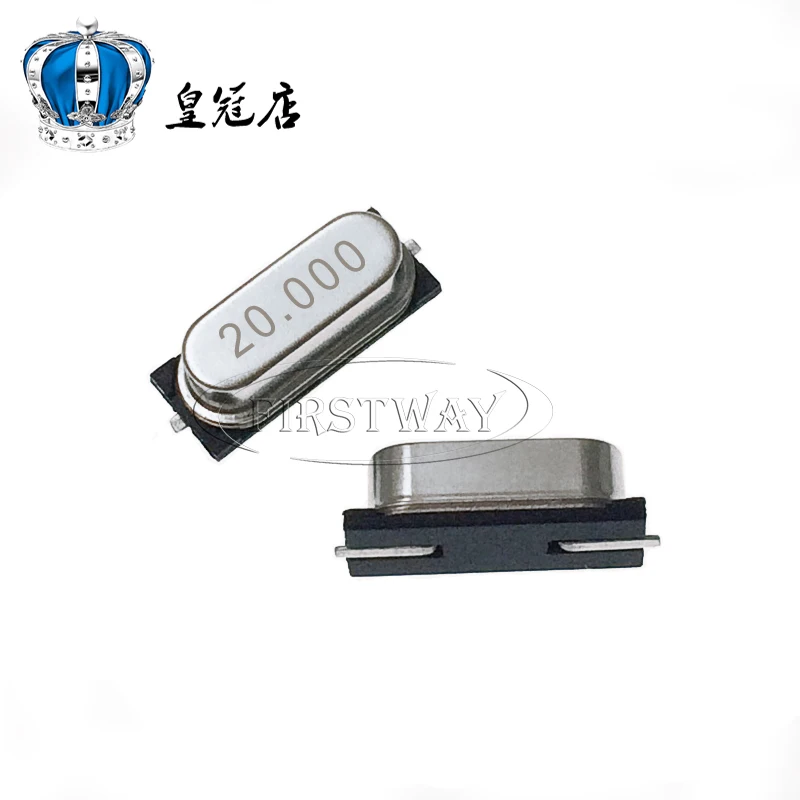 Пассивный кристалл 20 МГц 000 м 49SMD кварцевый 2 фута HC-49SMD | Обустройство дома
