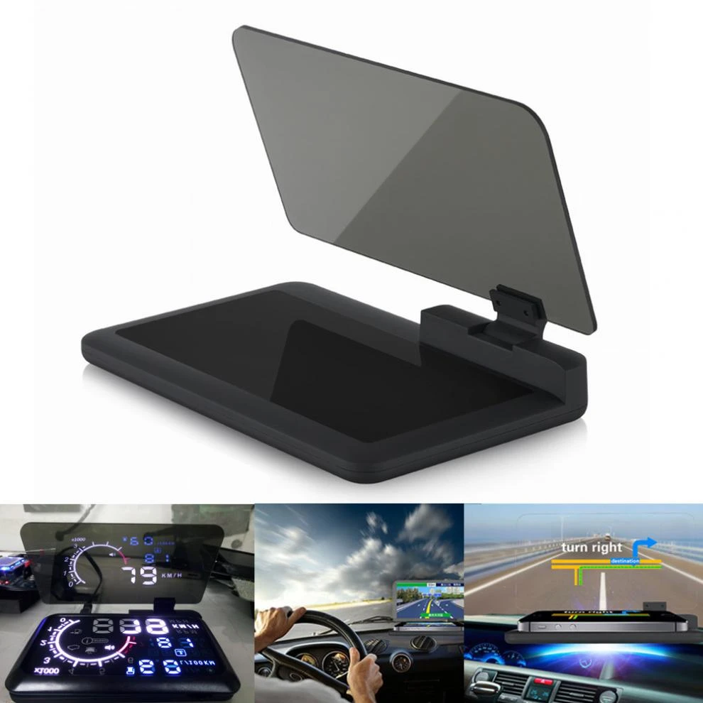 kreupel Franje Bedrog Hd Reflectie Smartphone Gps Navigatie Auto Head Up Display Houder Voorruit  Projector Voor 6 Inch Telefoon & Hud|hud smartphone|smartphone hudhead up  display phone - AliExpress