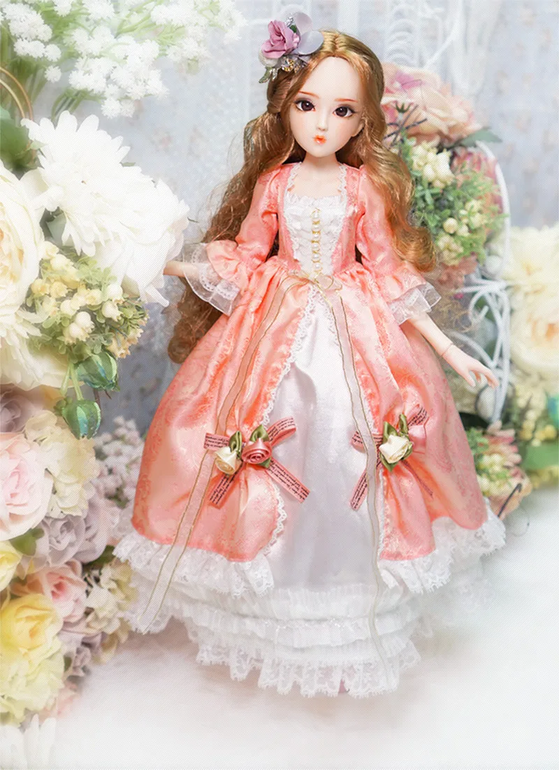 1/4BJD Blyth кукольные молочных queen механическое соединение тела с косметикой, в том числе, волосы, глаза, одежда 45 см для девочек ледяное