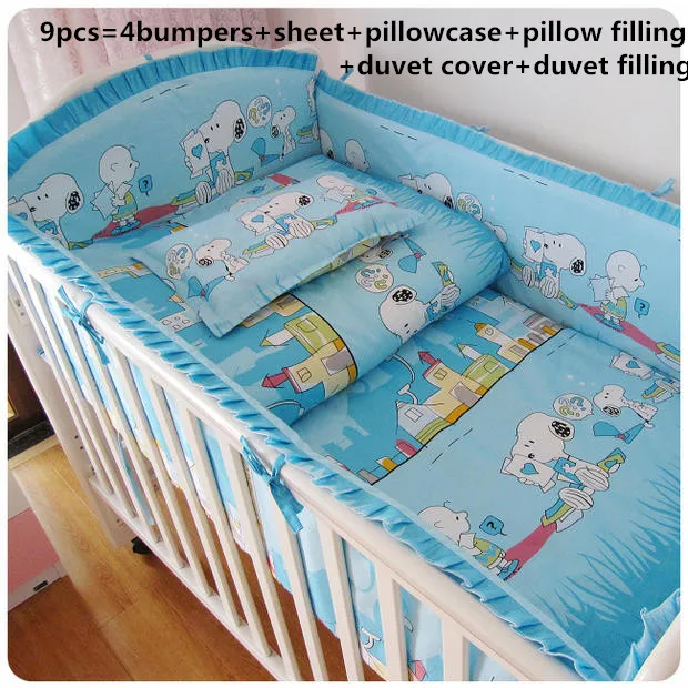 TheLittles24 Baby Newborn Bedding Set Pillowcase + Duvet Quilt