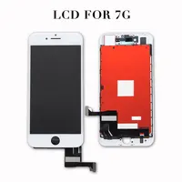 2pcs הרבה 2pcs / הרבה מסך כיתה LCD מגע להרכבה digitizer iPhone 7 עם שחור החלפת מסך מגע 3D לבן FreeShipping (5)