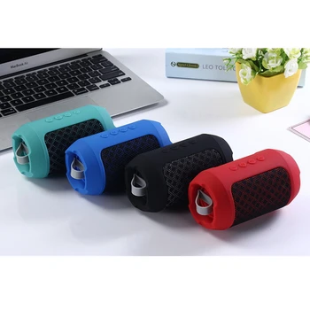 

dawupine BS116 New Cloth Hand-held Bluetooth Speaker Outdoor Portable Waterproof Plug-in Card Small Steel Gun Bluetooth Sound