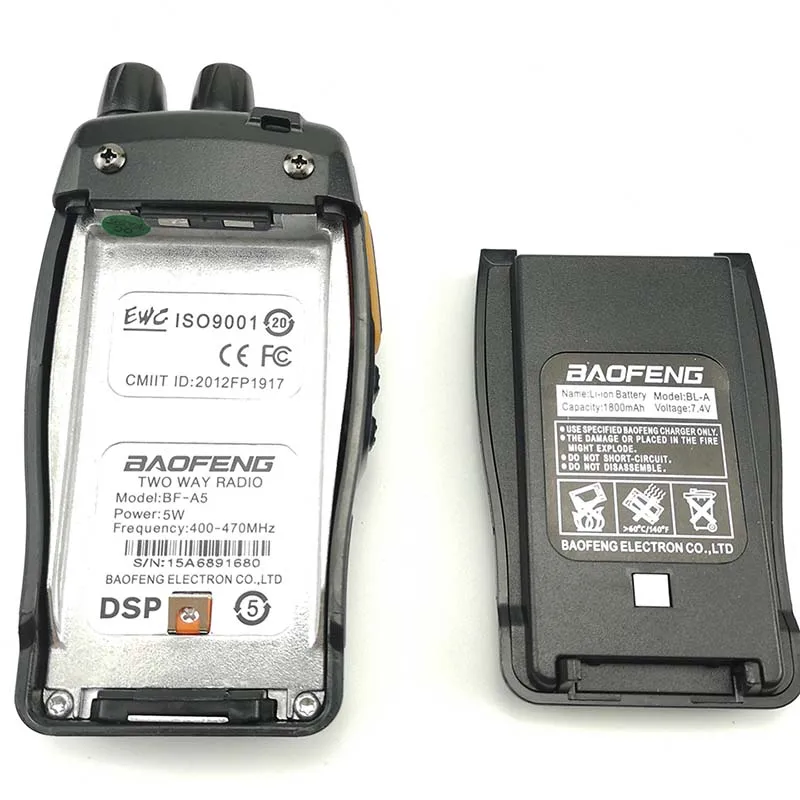 2pcs Baofeng Bf-A5 Walkie Talkie UHF Ham Radio Station A5 Portable Two Way Radio Team Outdoor Hunting Transceiver Bf-888s Plus 2pcs Baofeng Bf-A5 Walkie Talkie UHF Ham Radio Station A5 Portable Two Way Radio Team Outdoor Hunting Transceiver Bf-888s Plus