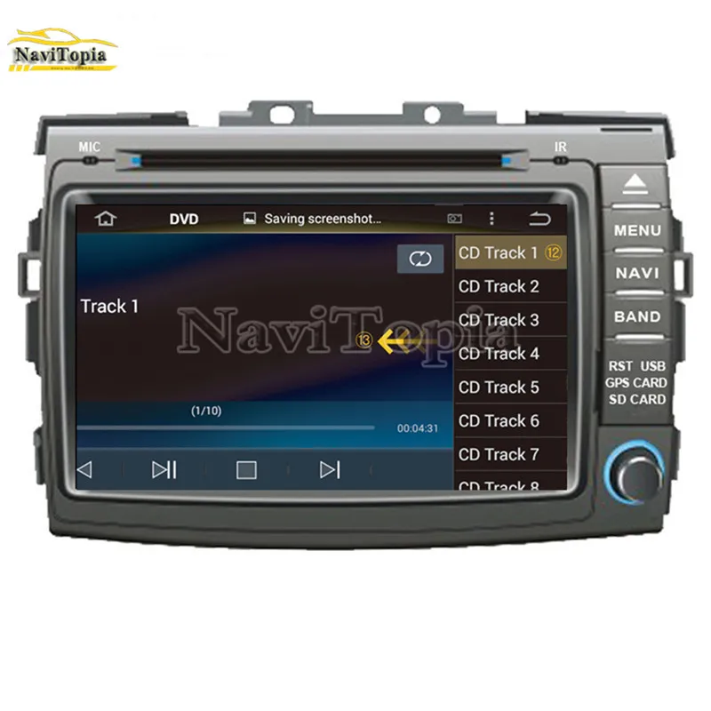 Excellent NAVITOPIA 4G RAM 64G ROM PX6 Six Core Android 9.0 Car DVD for Toyota PREVIA for Toyota Estima for Toyota Tarago/Canarado 2006- 14