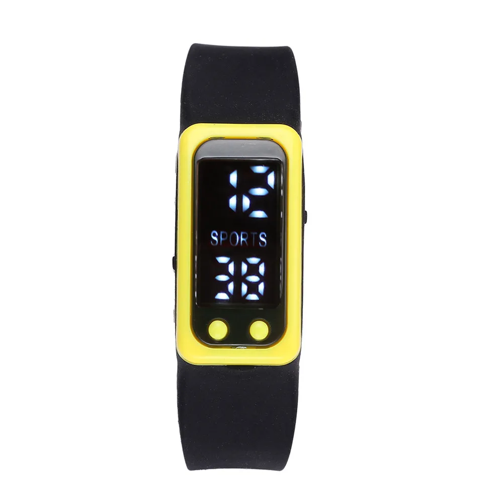 Светодиодный браслет с цифровым дисплеем, шагомером и счетчиком калорий, для ходьбы, Reloj electronico de mujer,, Wd3sea1 - Цвет: I