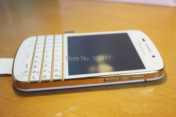 Оригинальная BlackBerry Q10 QWERTY клавиатура 8.0MP 3," емкостный сенсорный экран двухъядерный 16 Гб rom 3g/4G