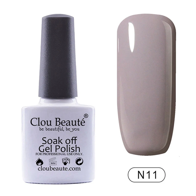 Clou Beaute основа и верхнее покрытие 10 мл УФ гель лак для ногтей прозрачный впитывающий праймер Гель-лак для нейл-арта Маникюр TBB01 - Цвет: N11