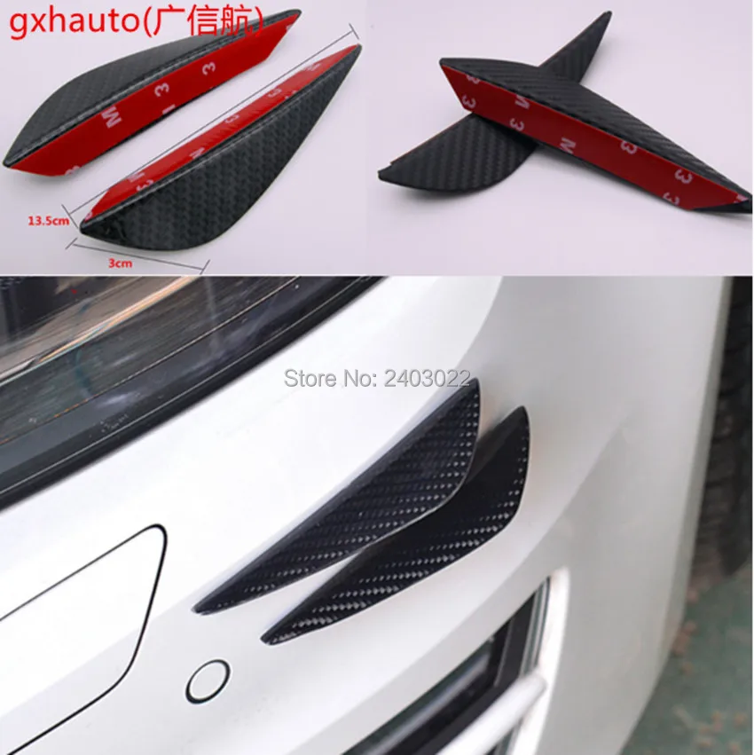 4 шт. мягкие плавники для переднего бампера Ford Kuga GT Fusion Fiesta Explorer|front bumper lip|bumper liplip