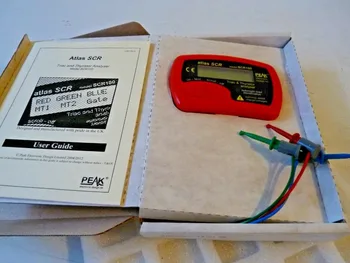 

PEAK ATLAS SCR100 THYRISTOR and TRIAC ANALYSER Latest firmware R3.2 NEW