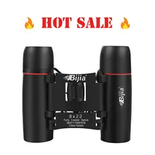 BIJIA 8x22 mini folding binoculars professional telescope opera glasses for hunting travel цена BIJIA 8x22 mini folding binoculars professional telescope opera glasses for hunting travel цены онлайн
