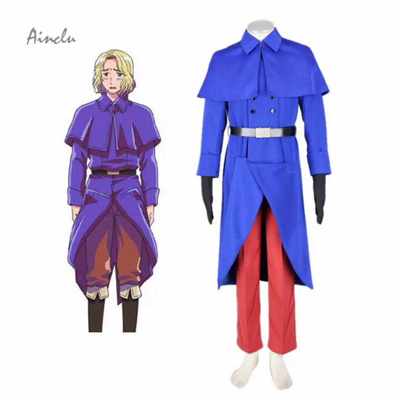 Ainclu аниме французский хеталия Франции косплэй костюм для взрослых настраиваемый на любой размер Лидер продаж костюмы на Хэллоуин для