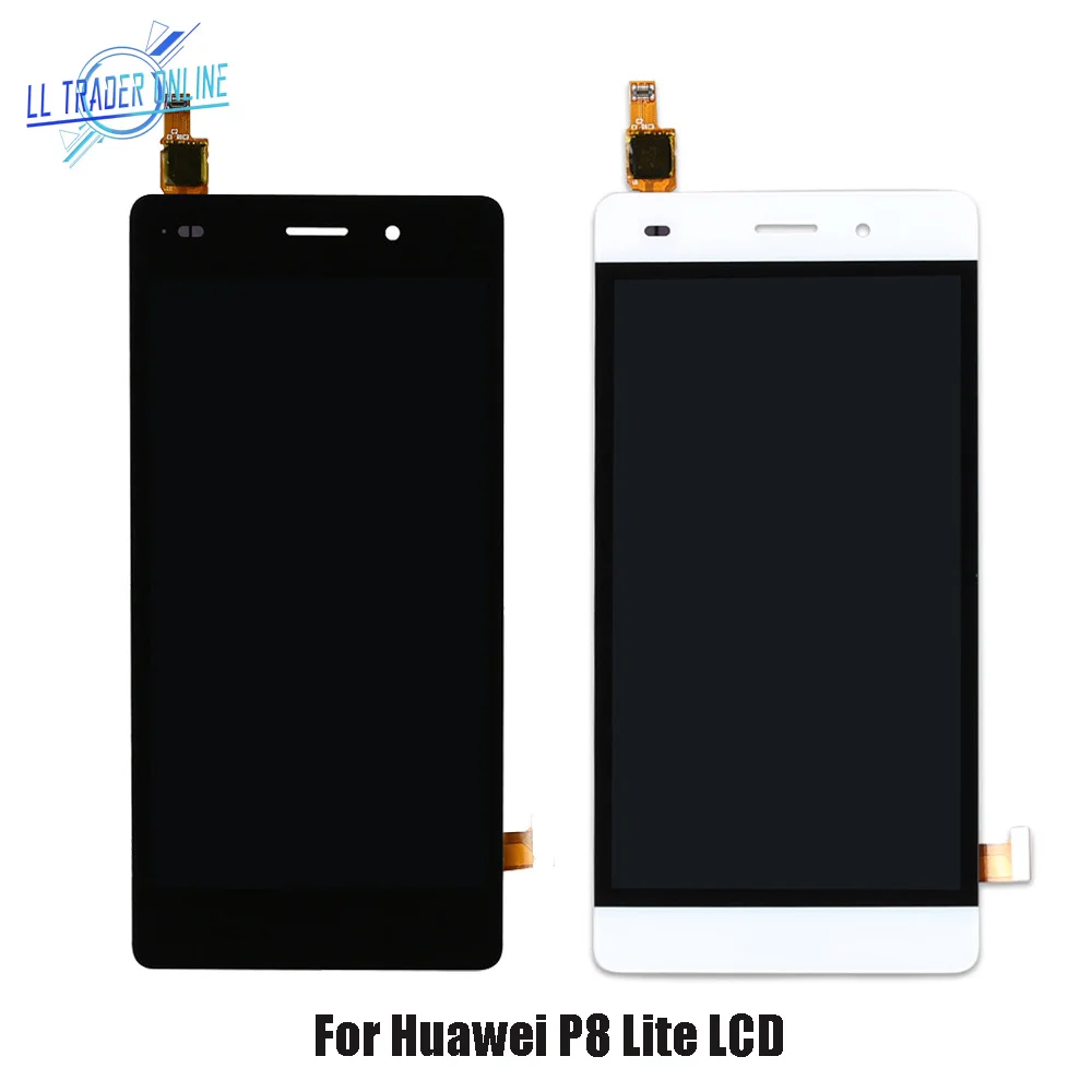 Замена экрана для Huawei P8 Lite дисплей сенсорный ЖК LCD 5 дюймов Сенсорная панель