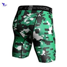 Эластичные Компрессионные Мужские шорты для бодибилдинга и бега, для фитнеса, тренировок, пробежек, трико, спортивные тренировочные леггинсы