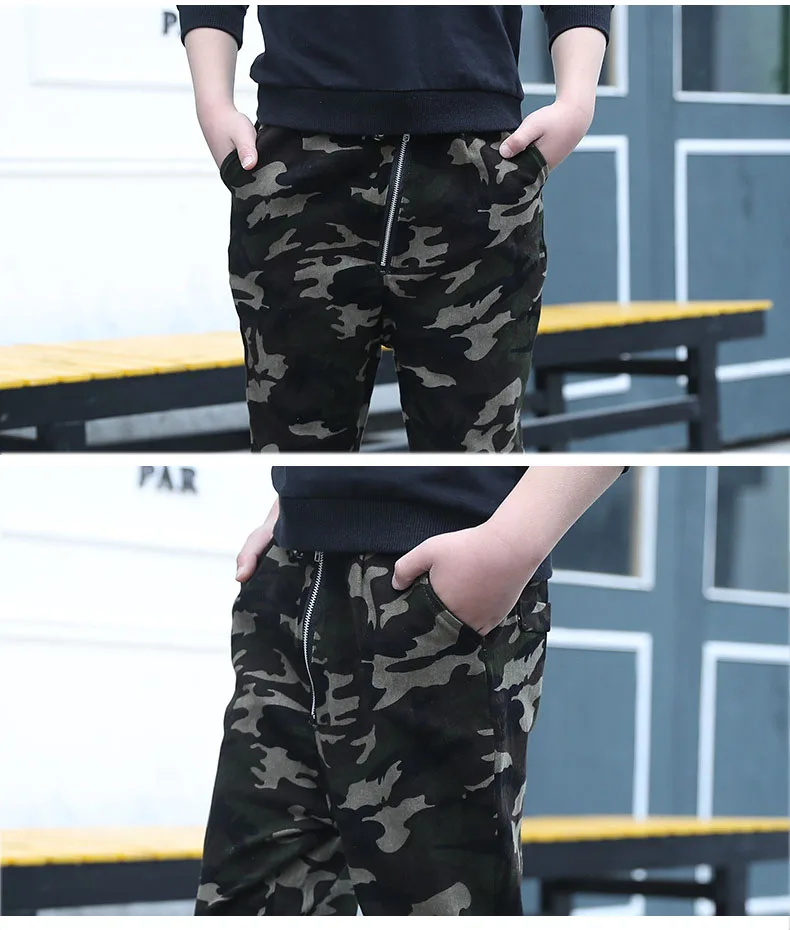 fashion camouflage boy mid elastic waist pants 2018 spring autumn kids pants boys trousers children teenage boys clothing 5 6 7 8 9 10 11 12 13 14 15 years little big teenage boys spring school pants for kids bottom clothes (7)