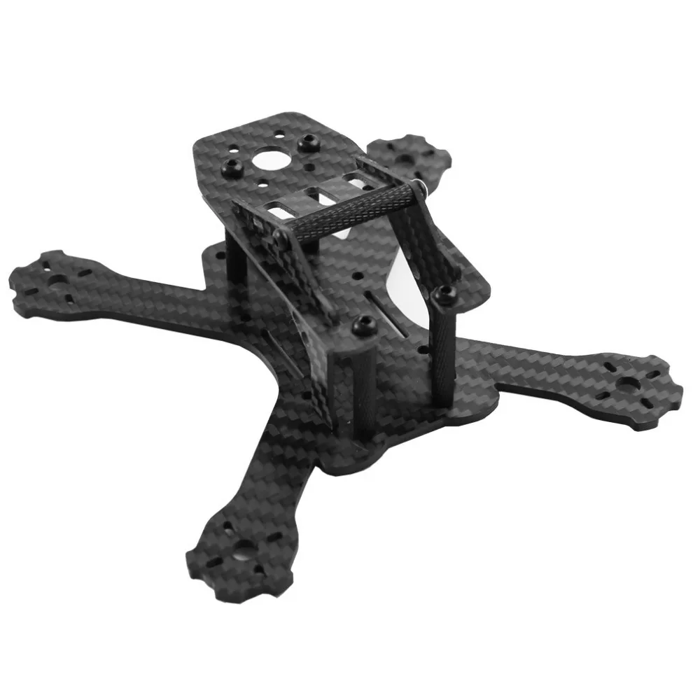 3K Carbon Fiber 130mm QAV130 Racing font b Drone b font Quadcopter Frame
