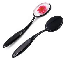 Новые инструменты для макияжа цветок силиконовый спонж для макияжа Puff с черной ручкой для Жидкая Основа BB крем Красота Essentials