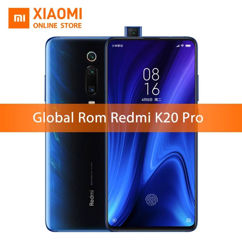 

Global Rom Xiaomi Redmi K20 Pro 8GB 128GB Smartphone Snapdragon 855 Octa Core 48+20MP Camera 6.39"AMOLED Full Screen 4000mAh