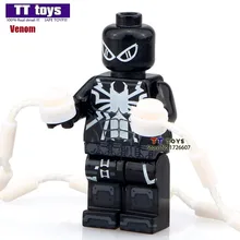 20 шт./лот PG409 Chrom Venom супер куклы-герои Новогодняя Коллекция строительные блоки модели лучшие детские подарки игрушки