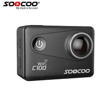 SOOCOO C100 Wifi Action 4K Sports Camera Built-in Gyro with GPS Extension(GPS Model not include)