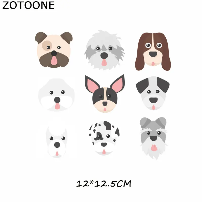 ZOTOONE милый единорог животные железо на передачу патчи Набор аппликации плавкие патчи одежды термо-Стикеры для одежды аппликация на одежду