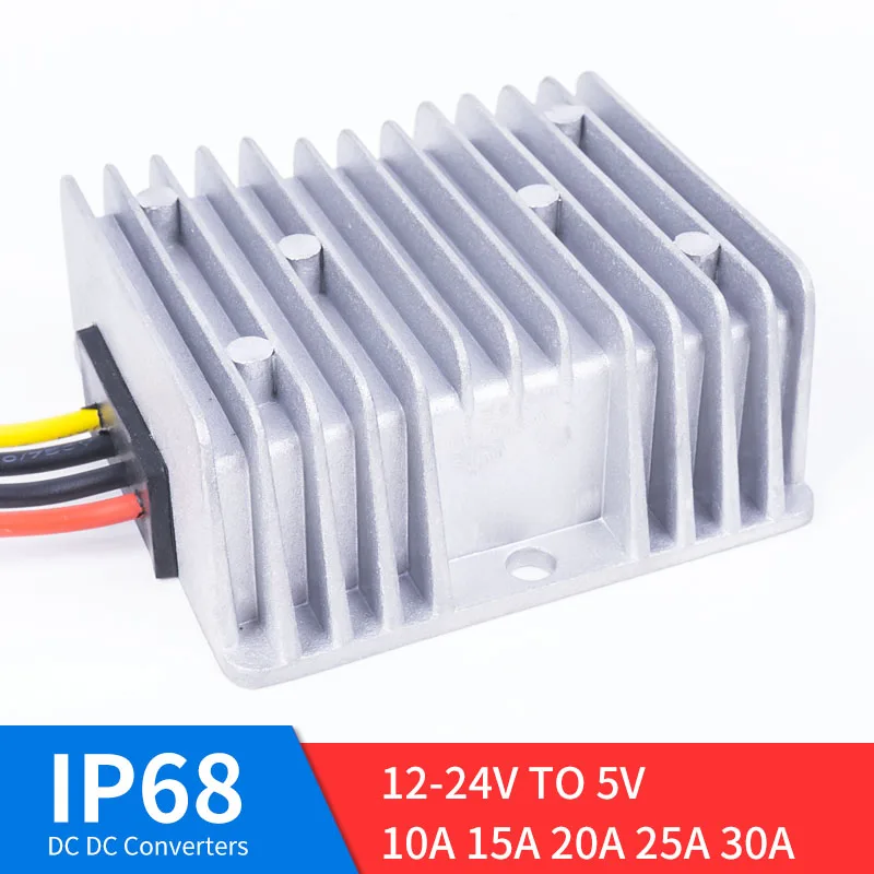 DC 12 24 В до 5 10A 15A 20A 25A 30A мощный высококачественный преобразователь понижающий