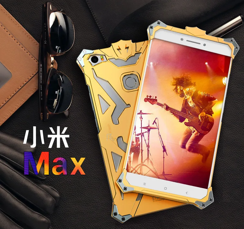 

Simon Thor Metal Case for Xiaomi Mi Max Luxury Heavy Duty Armor Aluminum Protive Shell Cover for Xioami Max