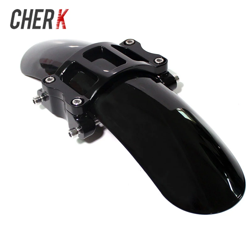 Черное стальное переднее крыло для мотоцикла Cherk 14 &quotпереднее Harley Street 500 750 XG500 XG750