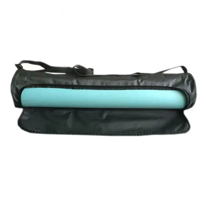 Сумка для Йога-коврика на молнии Водонепроницаемая прочная сумка для йоги из ткани Оксфорд с регулируемым плечевым ремнем DX88