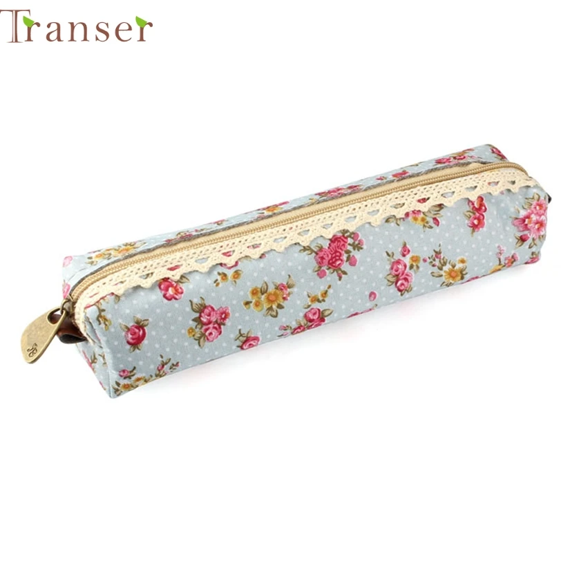 

Transer 1PC Flower Print Lace Case Makeup Cosmetic Bag Pouch Purse Cosmetic Cases Charming Nice Jan6