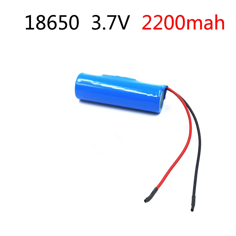 2 шт/3,7 V Batttery Pack 2200mAh 18650 аккумулятор 2.2Ah аккумуляторная батарея для портативного зарядного устройства/громкоговорителей/светильник/Bluetooth