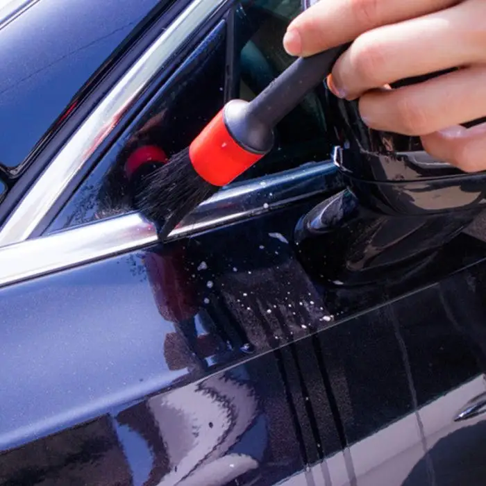 Conjunto de Escova de Detalhamento Automático para a Limpeza do Carro da Motocicleta Novo Rodas Dashboard Respiradouros ar 5 Pçs 7 Conj. de materiais p polimento e moagem