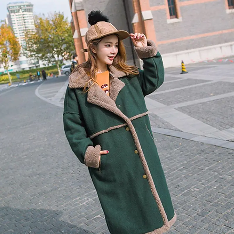 Mode Unique Poitrine Long 2019 Coréen Wlx392 Purple dark Green Femmes Chaud Veste Sweet Moyen Coton De Lâche Casual Potato Nouveau Survêtement Hiver ZPkXuTiO