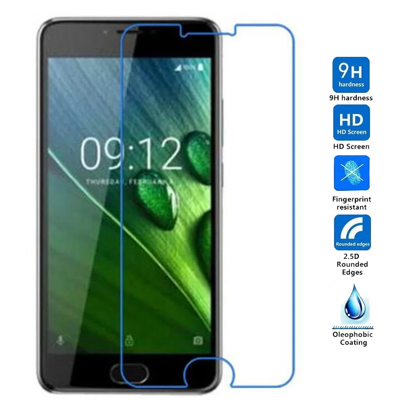 

2PCS Premium Screen Protector Film For Acer Liquid Z6 5.0" Glass For Acer Liquid Z6 plus 5.5'' Tempered Glass For Acer Z6plus