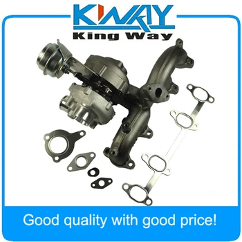 

FIT FOR VW/AUDI 1.9T TDI K04 GT1749V TURBO CHARGER+CAST IRON MANIFOLD+WASTEGATE