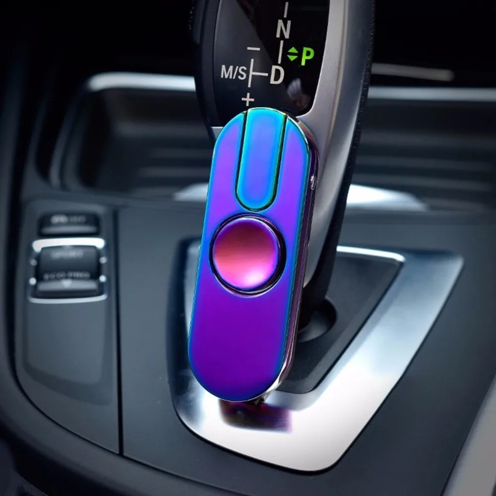 Новинка Пальчиковый гироскоп Зажигалка USB интеллектуальная зарядка крутые