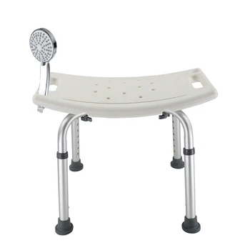 

Commode Toilet Chair Elderly Home Stool Ottoman Armrests Backrest Pregnant Anti Slip Convenient Bathroom Chair Furniture
