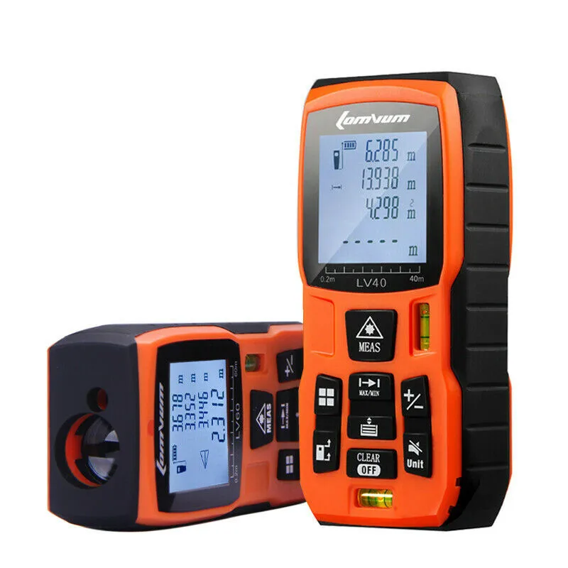 

LOMVUM 40M 60m 80m 100m Laser Rangefinder Digital Distance measurer Meter