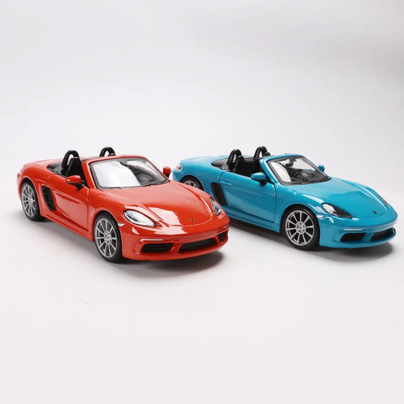 Bburago 1:24 металлическая модель супер игрушечного автомобиля для Porsc 718 с