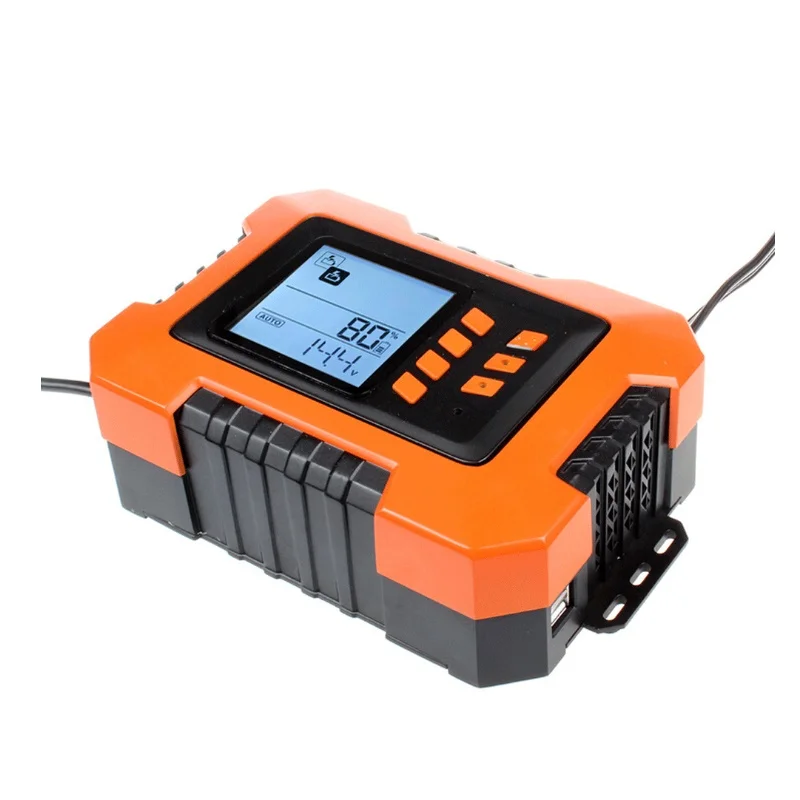High Frequency 12v Battery Charger 7 Stages Charging Mode Intelligent