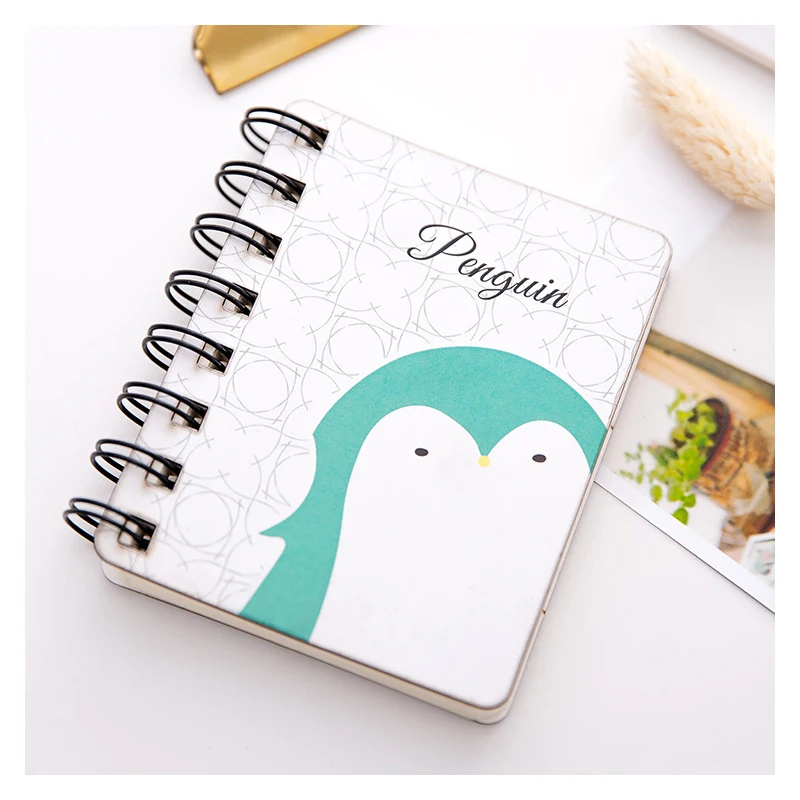 

FGHGF Fashion Cute Charming Paper Diary Notebook Memo Book leather Note Pads Stationery Pocketbook Animal print notebook