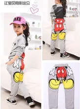 New Retail 1 conjunto enfants Minnie Mickey vêtements de sport bébé garçons filles jeu de bande dessinée vêtements pour enfants à manches longues t – shirt + pantalons