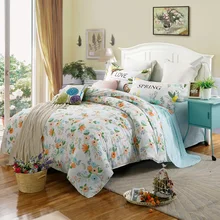 Small Single Bedding And Get Free Shipping On Aliexpress Arnigu Beautiful Small Flower Printed Size 100 Cotton