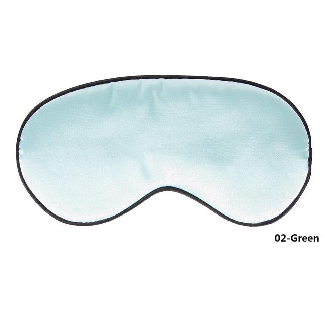 Silk Portable Travel Sleep Eye Mask Rest Aid Soft Cover Eye Patch Hot Sale Eyeshade Sleeping Mask Wholesale #245327