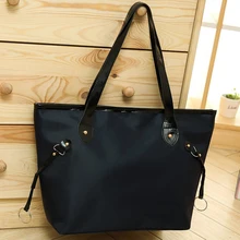 High Quality Waterproof Women Nylon Handbag Ladies Messenger Bags Handbags Famous Brand Large Tote Hobos Ladies Shoulder Bag