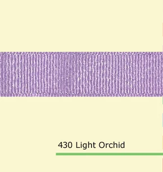 

1-1/2" inch (38mm) silver glitter Light Orchid grosgrain ribbon