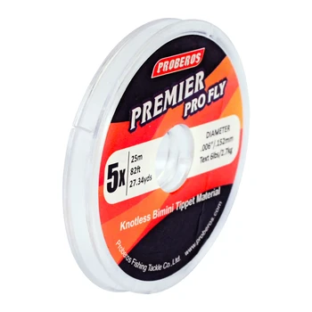 

10 Pieces PRO BEROS Series Fly Fishing Tippet Line Proberos Brand Fly Line Leader 25M/82FT 0X-5X