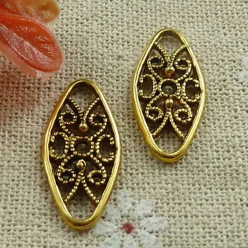 

270 pieces gold plated nice connectors 24x11mm #879