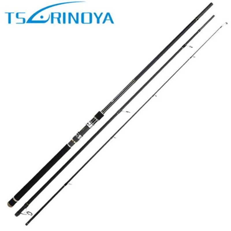 

Tsurinoya 3.3m/3.6m MH Power Spinning Fishing Rod 3Section SEABASS Carbon Lure Rod Vara De Pescar FUJI Guide Ring Canne A Peche